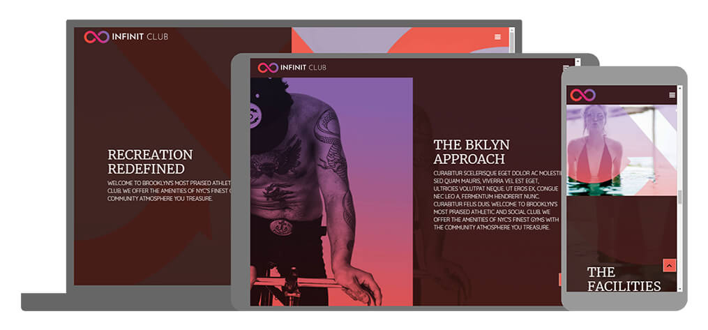 Infinit - U-Page One Website