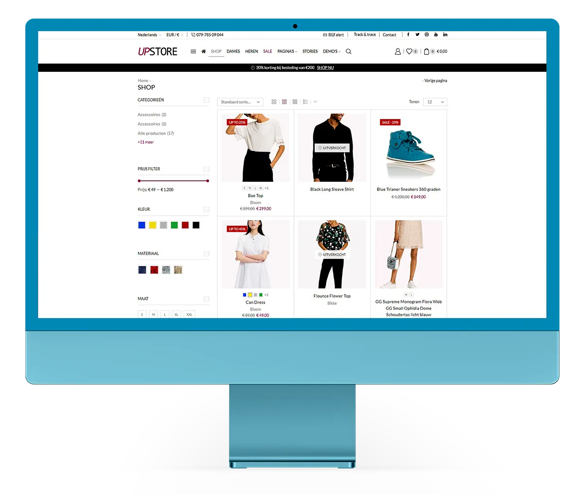 E-commerce websites met Woocommerce